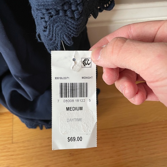 City Studio Navy Blue Dress - NWT - Picture 4 of 5
